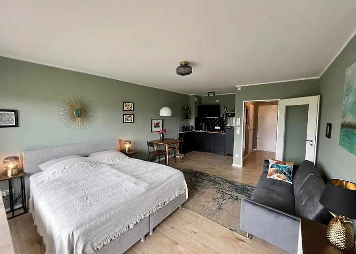 公寓 #2 Studioapartment Mit Loreleyblick Direkt An Der Schoensten Etappe Des Rheinsteigs Patersberg