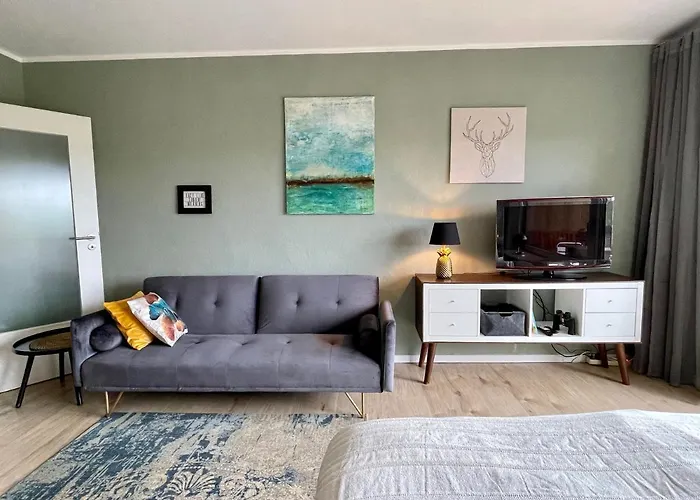 公寓 #2 Studioapartment Mit Loreleyblick Direkt An Der Schoensten Etappe Des Rheinsteigs *