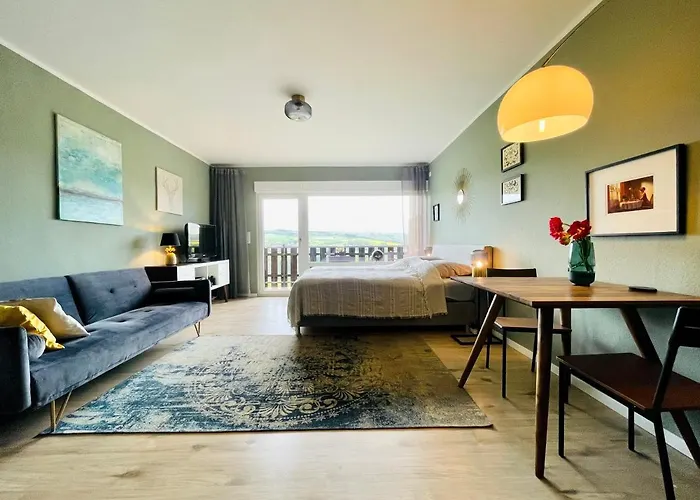 #2 Studioapartment Mit Loreleyblick Direkt An Der Schoensten Etappe Des Rheinsteigs Patersberg